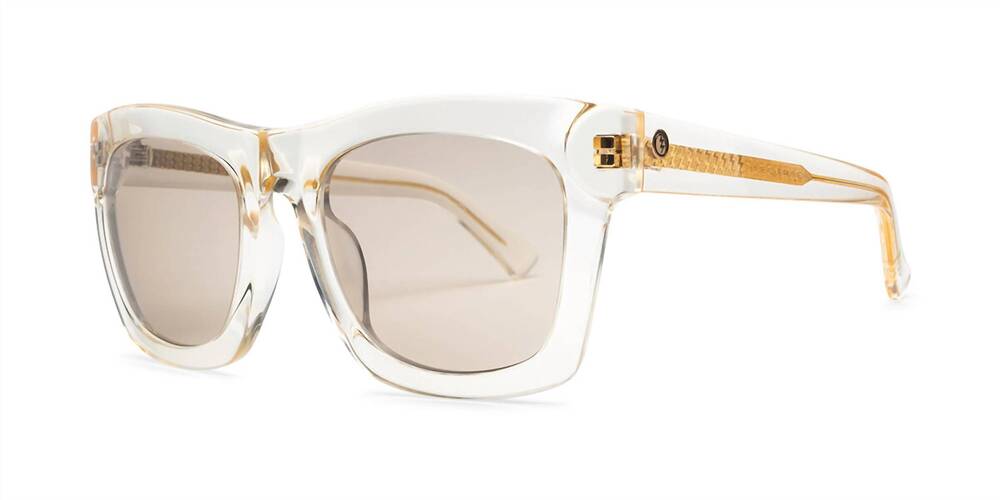 NEW ELECTRIC VISUAL unisex - crasher sunglasses in champagne/ amber